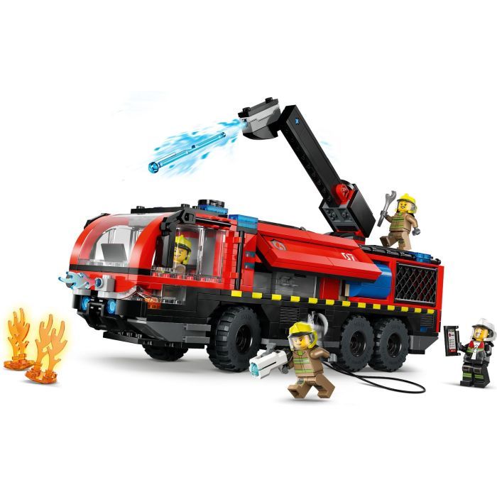 Конструктор LEGO City Пожежна вантажівка в аеропорту (60499) зображення 8
