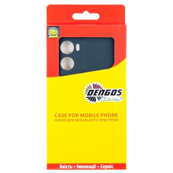 Чехол для мобильного телефона Dengos Motorola G06 Carbon+glass Blue (DG-KM-174) изображение 4