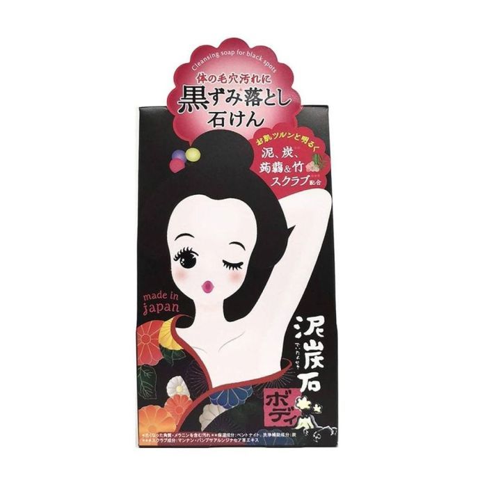 Тверде мило Pelican Deitanseki Scrub Грязьове мило-скраб для тіла 100 г (4976631649337)