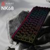 Клавіатура Ajazz NK68 Red Switch USB UA Black (NK68-R-S-B) зображення 6