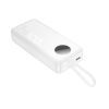 Батарея универсальная HOCO 20000mAh, PD/20W, 22.5W, White (J132A / 42067) изображение 4