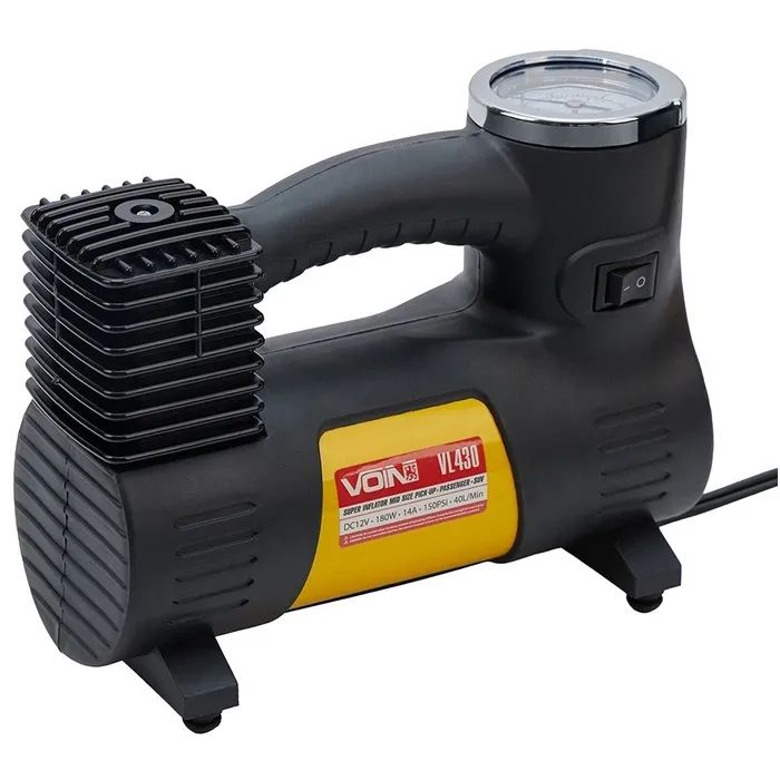 Автомобільний компресор VOIN VL-430 150psi/14A/40л (VL-430)