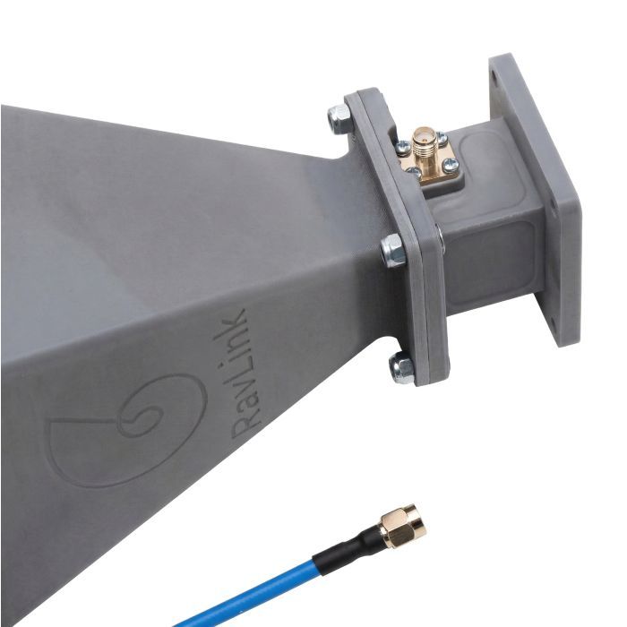 Антена для дрона RavLink Рупор 7.0-8.0 GHz 18 dBi SMA RHCP (RUPOR 7.0-8.0 18DBI) зображення 7