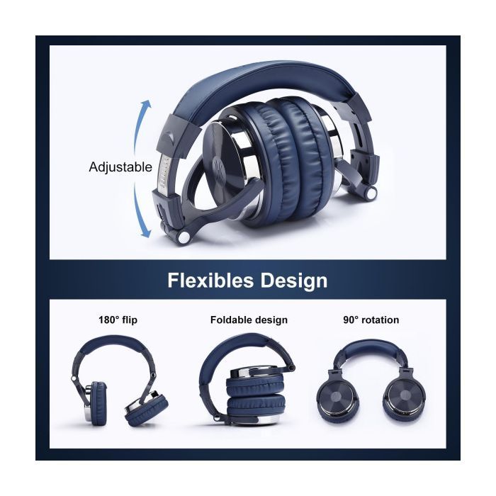 Наушники OneOdio Pro 10 3,5мм/6,35мм Black (Pro 10 Black) изображение 3