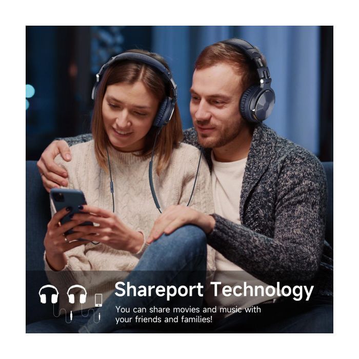 Наушники OneOdio Pro 10 3,5мм/6,35мм Black (Pro 10 Black) изображение 7