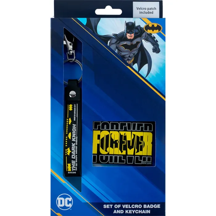 Бейдж Kite набор на липучке и подвеска DC Comics Batman (DC24-3010)