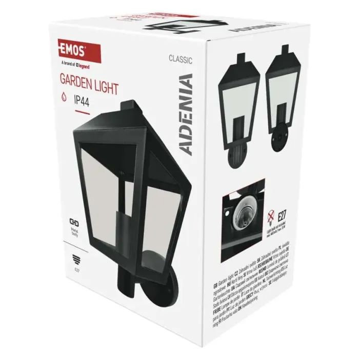 Світильник EMOS E27 15 Вт IP44 (ZGB010P) зображення 7