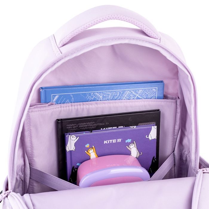 Рюкзак школьный GoPack Education 183 світло-сірий (GO26-183M-2) изображение 8