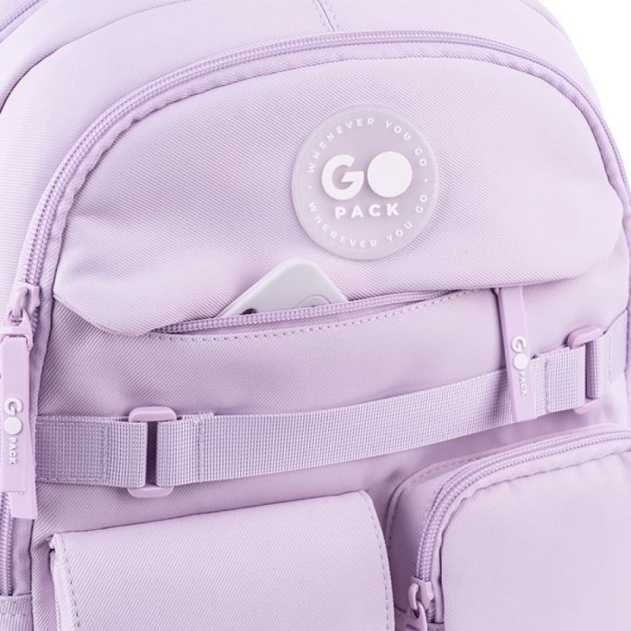 Рюкзак школьный GoPack Education 183 світло-сірий (GO26-183M-2) изображение 9
