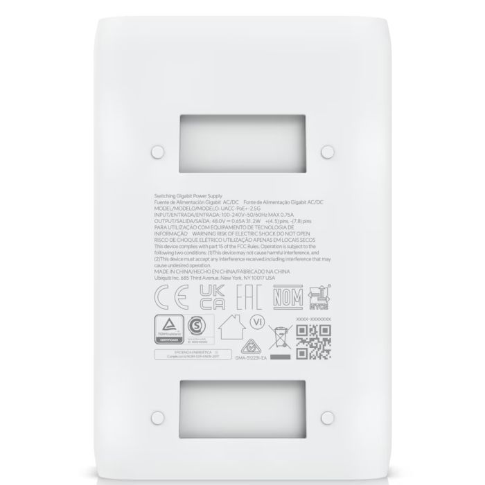 Адаптер PoE Ubiquiti UACC-POE+-2.5G зображення 7