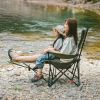 Кресло складное Naturehike CNK2550JJ023 Nightfall T05, сталь, оливкове (6977465865588) изображение 11