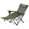 Кресло складное Naturehike CNK2550JJ023 Nightfall T05, сталь, оливкове (6977465865588)