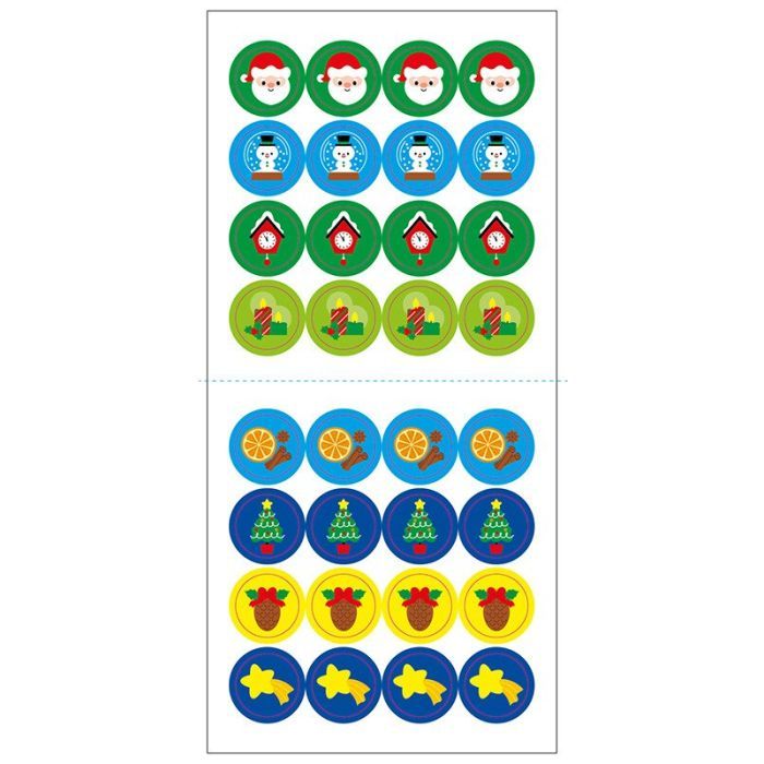 Книга Мозаїка з наліпок. Санта. Величина - І.А. Вікторова (Пушкар) Ранок (9789667615956) изображение 4