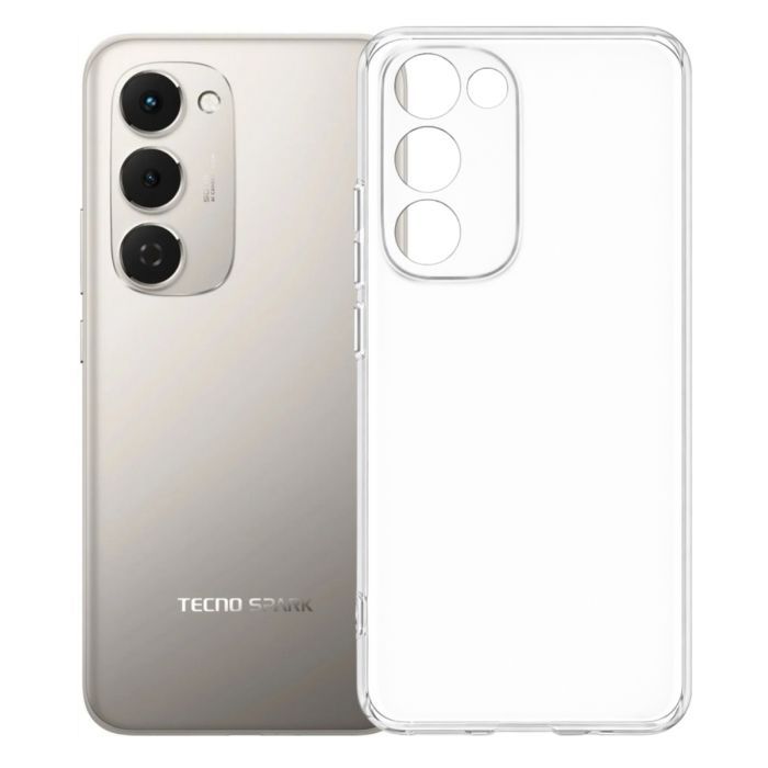 Чехол для мобильного телефона BeCover Tecno Spark 40 Pro Plus (KM7) Transparancy (715044)