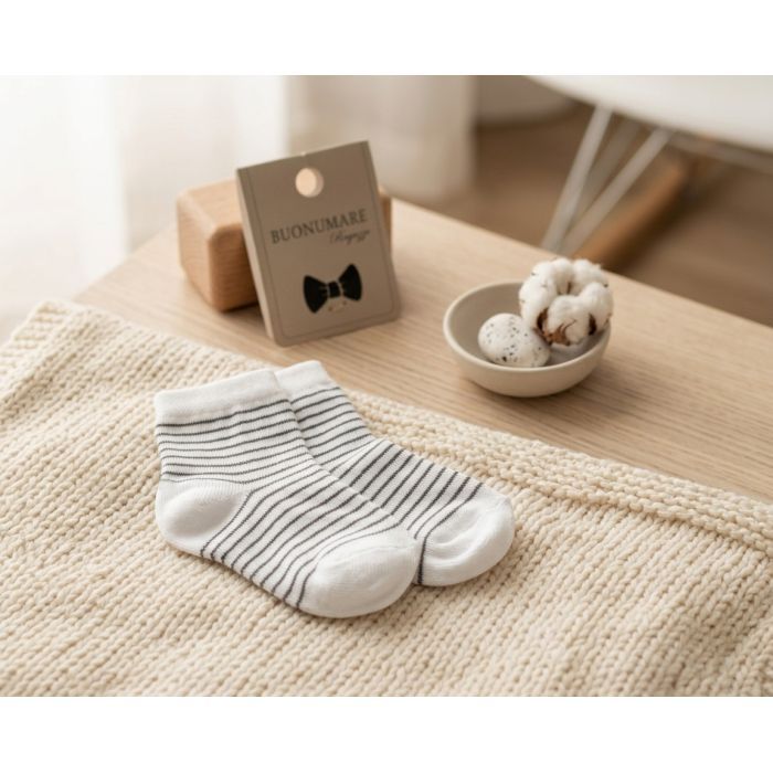 Носки детские BNM в полоску (M0C0101-1052-5-gray) изображение 4