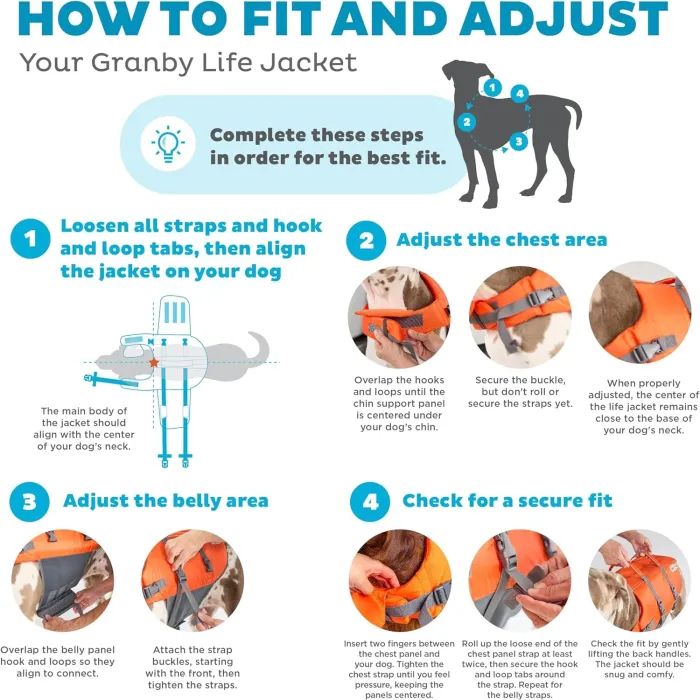 Жилет для тварин Outward Hound Рятувальний для собак L (0700603220217) зображення 5