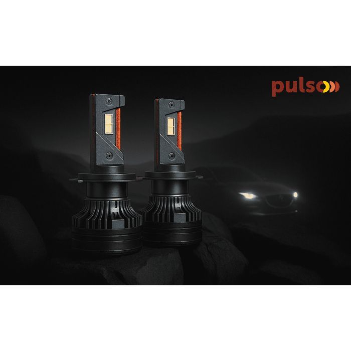 Автолампа PULSO LED-chips Customized CSP/9-30V/2*85W/20000Lm/6000k (LC7-H7) изображение 3