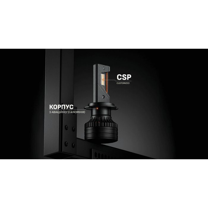 Автолампа PULSO LED-chips Customized CSP/9-30V/2*85W/20000Lm/6000k (LC7-H7) изображение 4