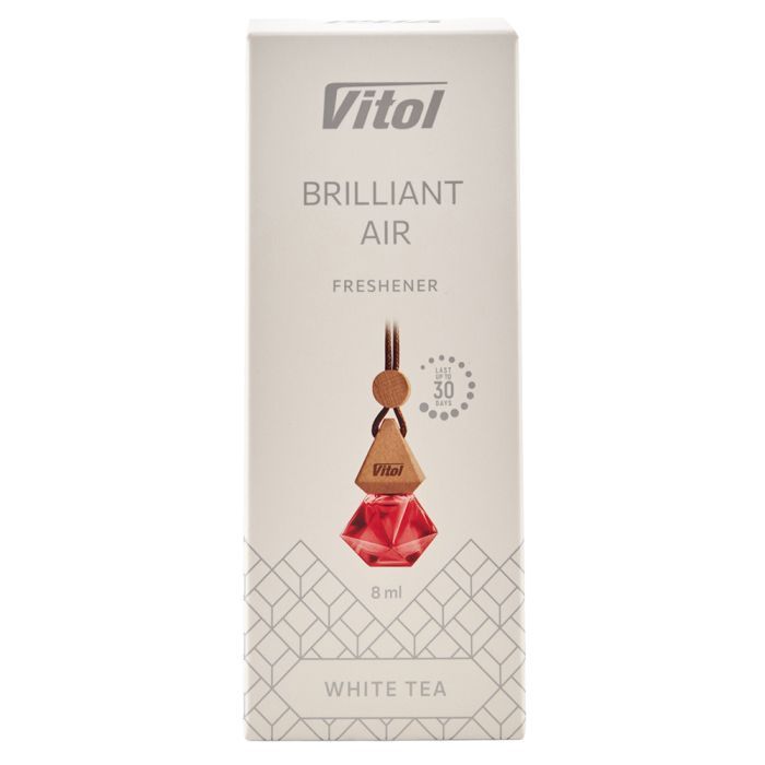 Ароматизатор для автомобіля VITOL Air WhiteTea 8мл (VBA06) зображення 8