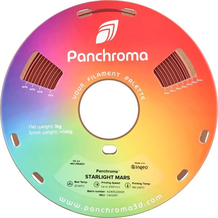 Пластик для 3D-принтера Polymaker PLA PANCHROMA STARLIGHT 1,75mm 1kg MARS (CA02017) зображення 2