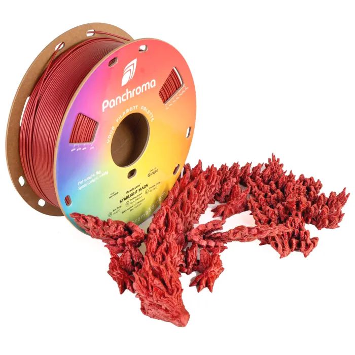 Пластик для 3D-принтера Polymaker PLA PANCHROMA STARLIGHT 1,75mm 1kg MARS (CA02017) зображення 4