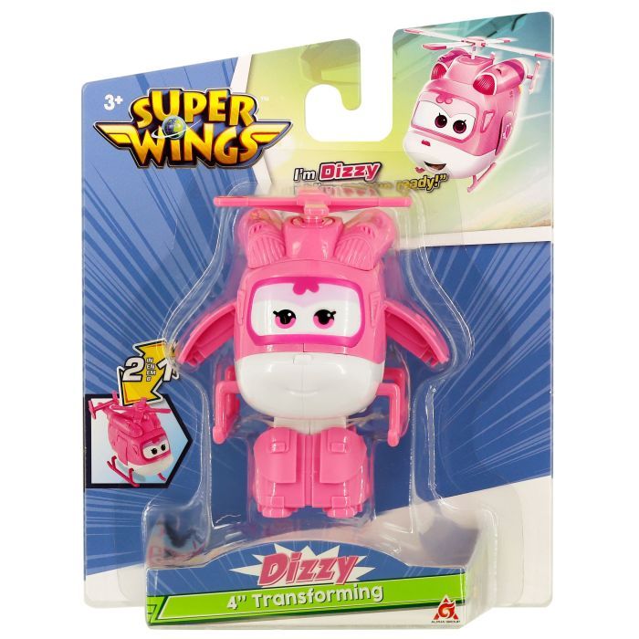 Фигурка Super Wings трансформер Transforming Диззи (Dizzy), 10 см (EU780622) изображение 2