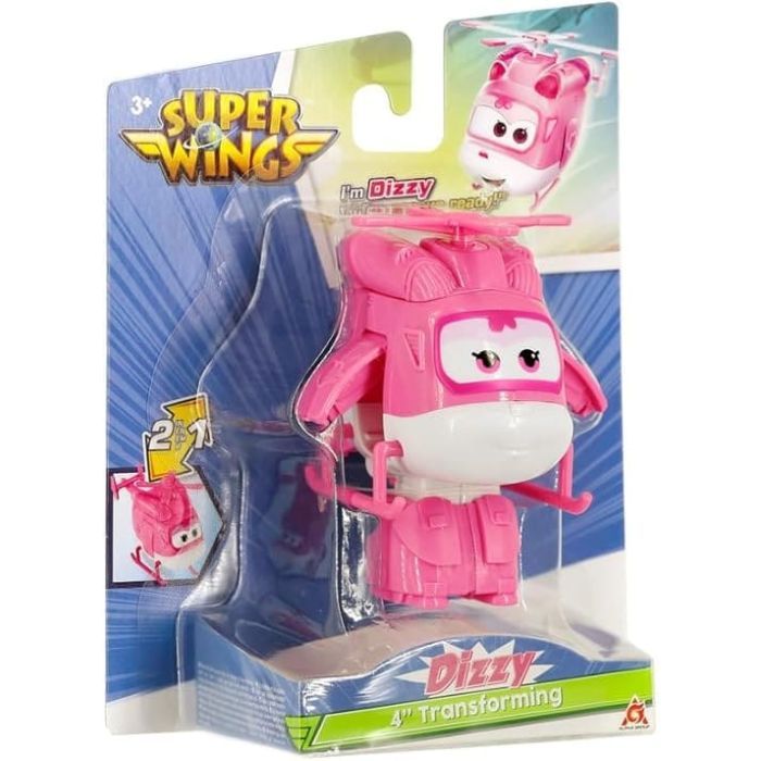 Фигурка Super Wings трансформер Transforming Диззи (Dizzy), 10 см (EU780622) изображение 3