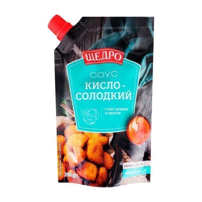 Соус Щедро Кисло-солодкий 200 г (4823097407615)