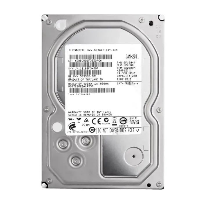 Жесткий диск 3.5" 2TB WDC Hitachi HGST (# HDS722020ALA330 #)