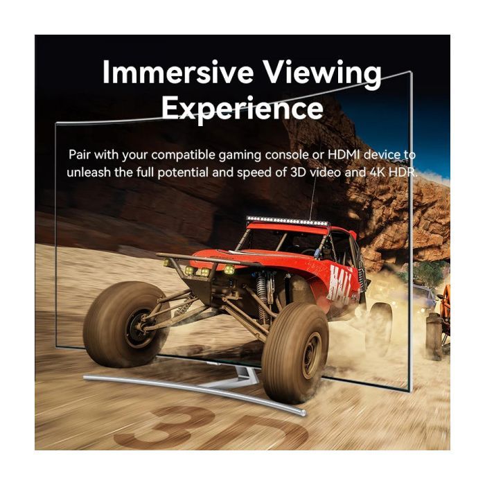 Кабель мультимедійний HDMI M to HDMI M 12.0m V2.0 4K30Hz braided Vention (ALLBM) зображення 6