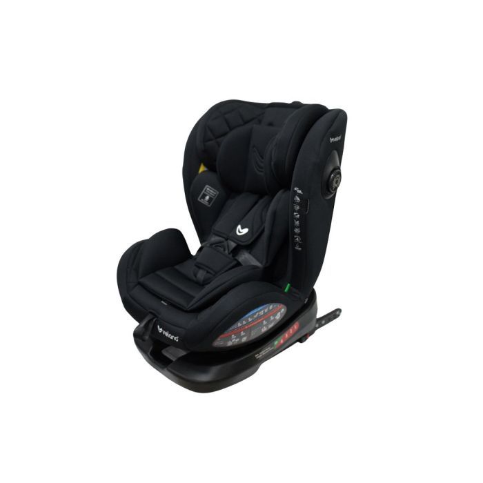 Автокресло Velano Aura 360° i-Size 40150 см, ISOFIX, black (48415) изображение 3