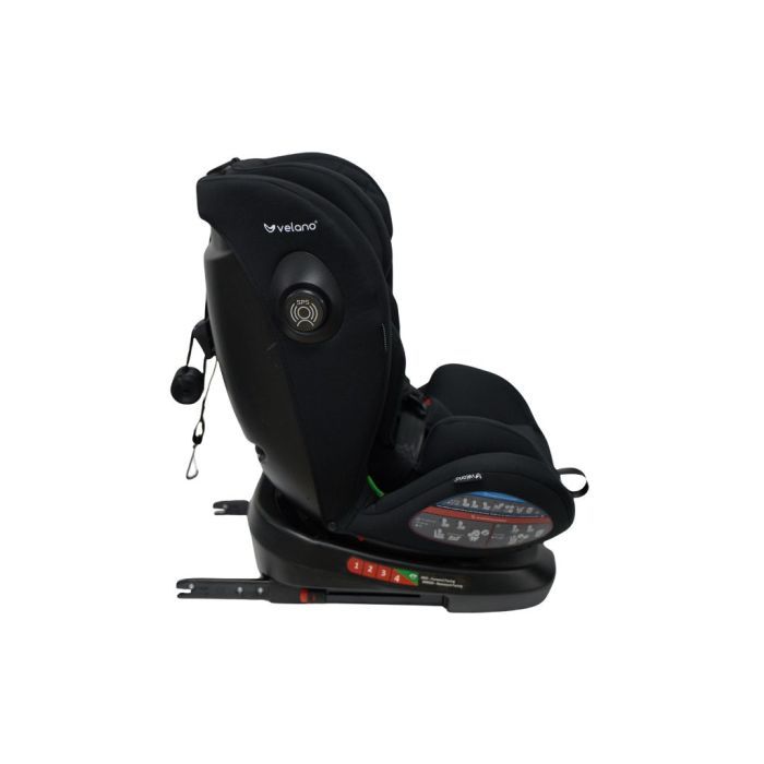 Автокресло Velano Aura 360° i-Size 40150 см, ISOFIX, black (48415) изображение 4