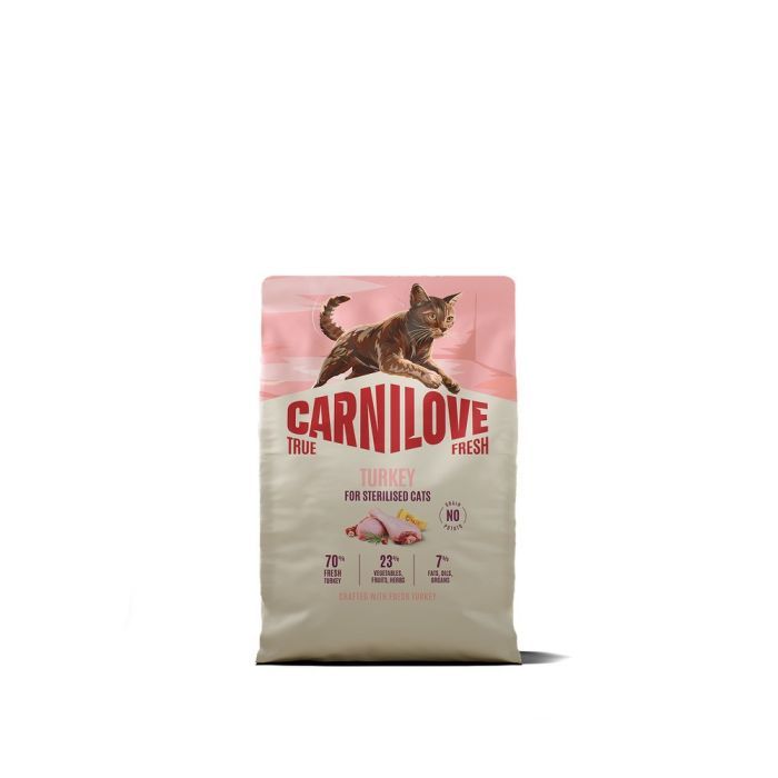Сухой корм для кошек Carnilove True Fresh Turkey Sterilised 2 кг (8595602582129)
