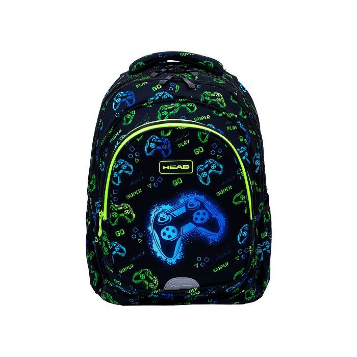 Рюкзак шкільний Hash AB300 GO PLAYING NEON (502025042)