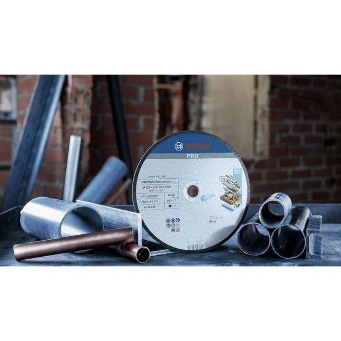 Круг відрізний Bosch Professional, універсальний, 230×1.9×22.23 mm (2.608.602.767) зображення 2