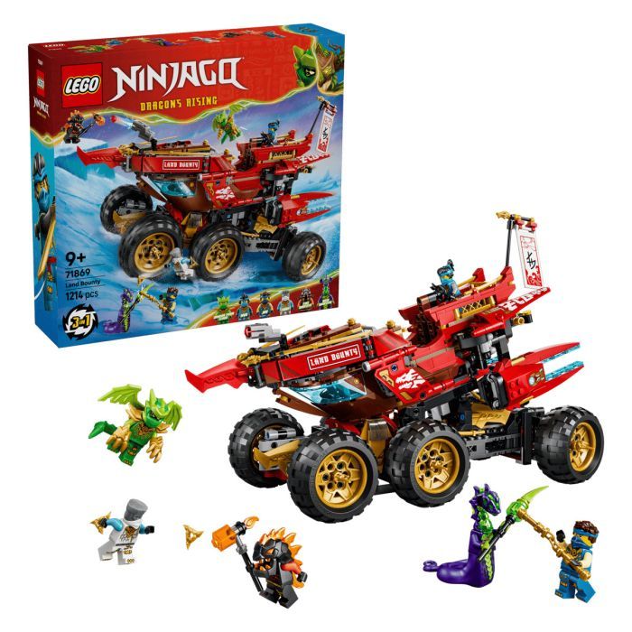 Конструктор LEGO NINJAGO Райская земля (71869)