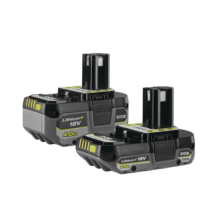 Акумулятор до електроінструменту Ryobi ONE+ RB18242X, 18V, 1×2Ah, 1×4Ah (5133005509) зображення 4