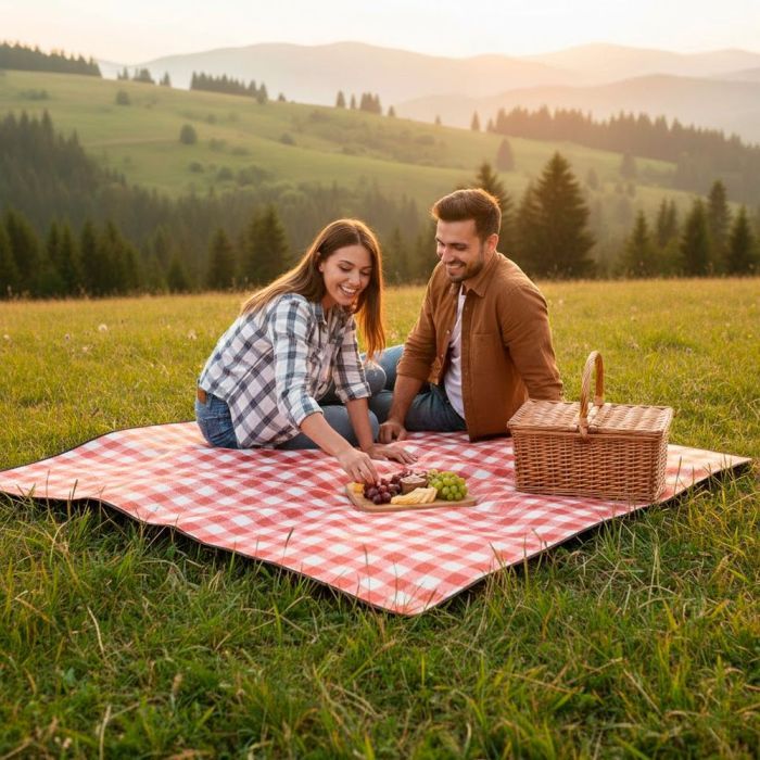 Туристический коврик Soft Me Picnic червоний/чорний (70030105-02) изображение 10