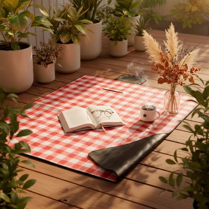 Туристический коврик Soft Me Picnic червоний/чорний (70030105-02) изображение 9