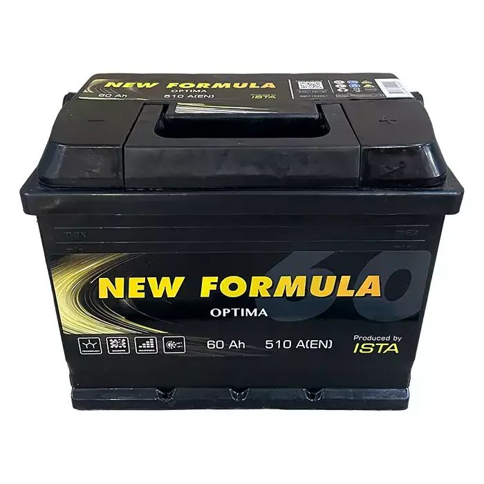 Аккумулятор автомобильный NEW FORMULA Optima 60Ah Ев (-/+) (510EN) (5601104251) изображение 2