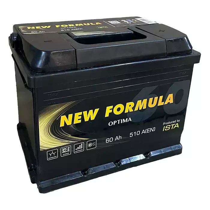 Аккумулятор автомобильный NEW FORMULA Optima 60Ah Ев (-/+) (510EN) (5601104251) изображение 3