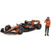 Масштабна модель автомобіля Bburago Автомодель з фігуркою - McLaren MCL38, 1:24 (18-28040) зображення 11