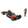 Масштабна модель автомобіля Bburago Автомодель з фігуркою - McLaren MCL38, 1:24 (18-28040) зображення 6