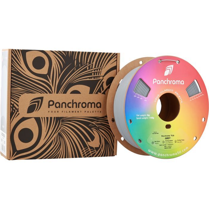 Пластик для 3D-принтера Polymaker PLA PANCHROMA 1,75mm 1kg GREY (CA19002) изображение 4