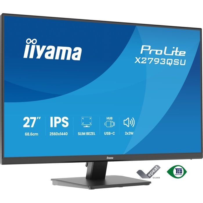 Монитор iiyama X2793QSU-B1 изображение 2