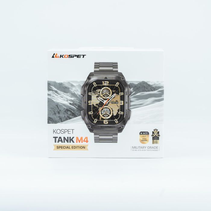 Смарт-годинник KOSPET TANK M4SE BLACK (6978602500645) зображення 7
