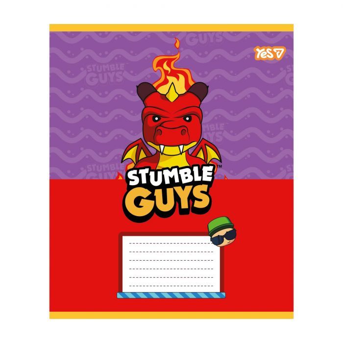 Зошит Yes Stumble Guys А5 12 аркушів клітинка (768728) зображення 2