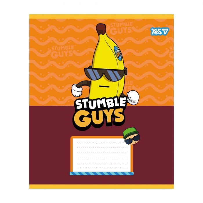 Зошит Yes Stumble Guys А5 12 аркушів клітинка (768728) зображення 4