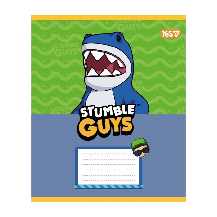 Зошит Yes Stumble Guys А5 12 аркушів клітинка (768728) зображення 6