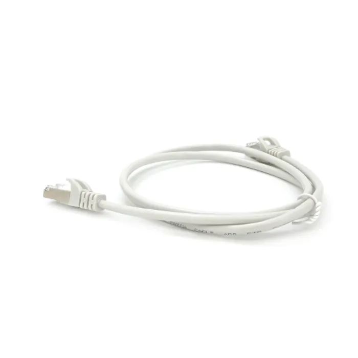 Патч-корд 1м FTP cat.5e, CU, RJ45, grey Merlion (PCM-CU-5E/1G)